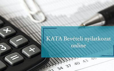 KATA bevételi nyilatkozat online